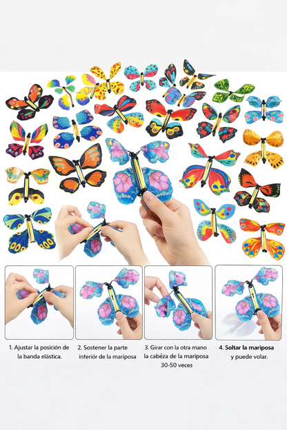 Mariposas mágicas voladoras. 10 Uds.