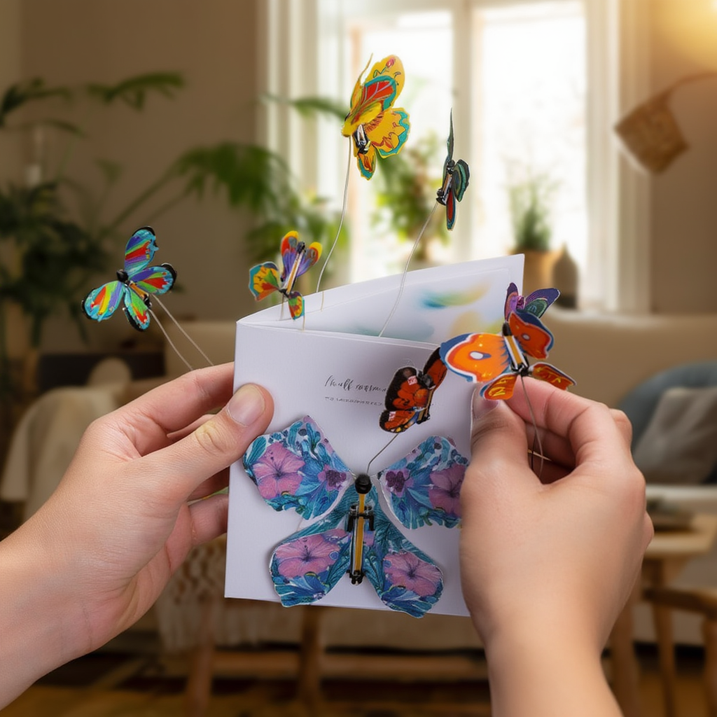Mariposas mágicas voladoras. 10 Uds.